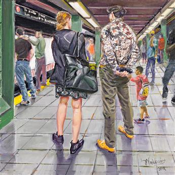 YIANNIS NOMIKOS (1949- ) Subway (Pair).